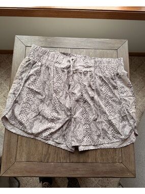 Balance Athletica Grey Snake-Print Athletic Shorts